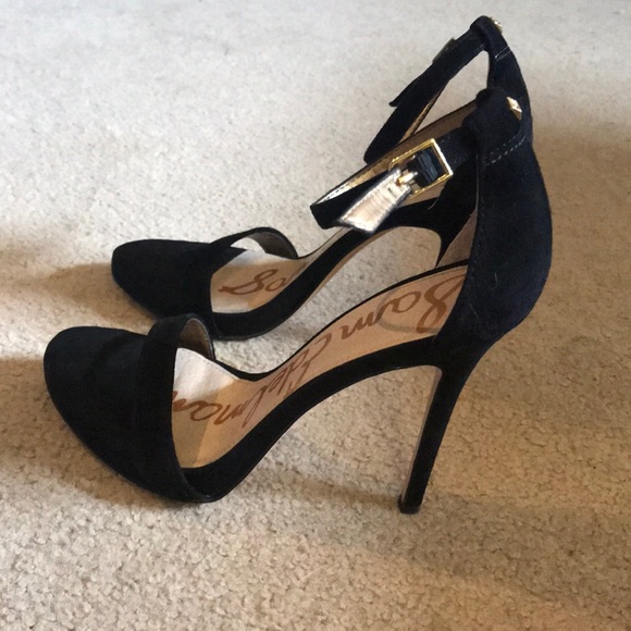 Sam Edelman Shoes - Sam Edelman Black Suede Heels